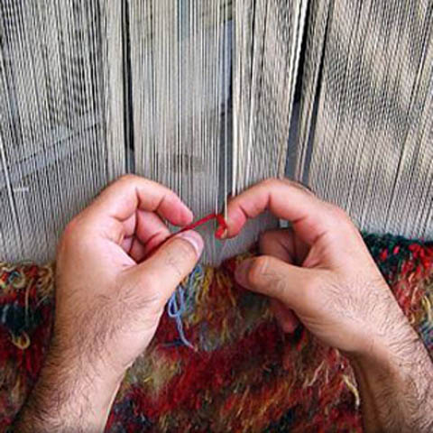 انواع گره ها در فرش ایرانی